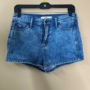 Hollister Blue Jean Shorts Modern Fit